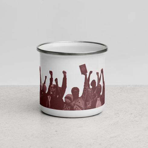 GR3 Uprisers enamel mug